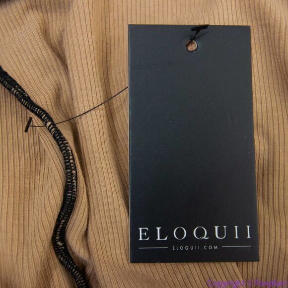 NWT Eloquii Patchwork midi Dress, pink and orange, 22/24 - Picture 12 of 16